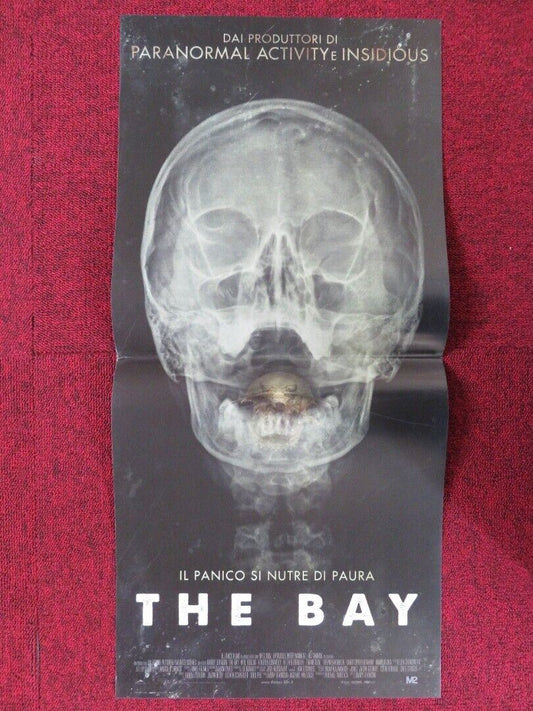 THE BAY  ITALIAN LOCANDINA (26.5"x12.5") POSTER BARRY LEVINSON NANSI ALUKA 2012