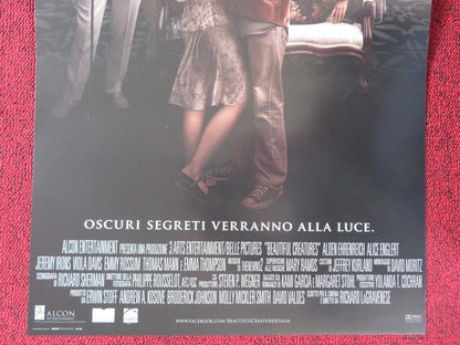 BEAUTIFUL CREATURES ITALIAN LOCANDINA (26.5"x12.5") POSTER ALICE ENGLERT 2013