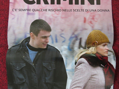 LOVE AND OTHER CRIMES ITALIAN LOCANDINA (26.5"x11.5") POSTER ANICA DOBRA 2008