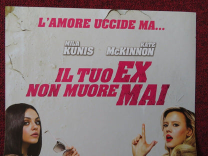 THE SPY WHO DUMPED ME ITALIAN LOCANDINA (26.5"x12.5") POSTER MILA KUNIS 2018