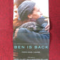 BEN IS BACK   ITALIAN LOCANDINA (26.5"x12.5") POSTER JULIA ROBERTS 2018