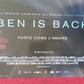 BEN IS BACK   ITALIAN LOCANDINA (26.5"x12.5") POSTER JULIA ROBERTS 2018