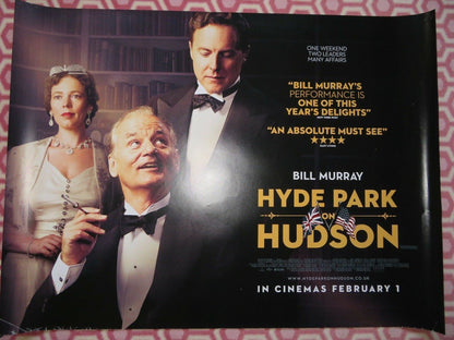 HYDE PARK ON HUDSON QUAD (30"x 40") ROLLED POSTER BILL MURRAY LAURA LINNEY 2012