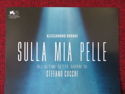 SULLA MIA PELLE  ITALIAN LOCANDINA (27"x13") POSTER ALESSANDRO BORGHI 2018