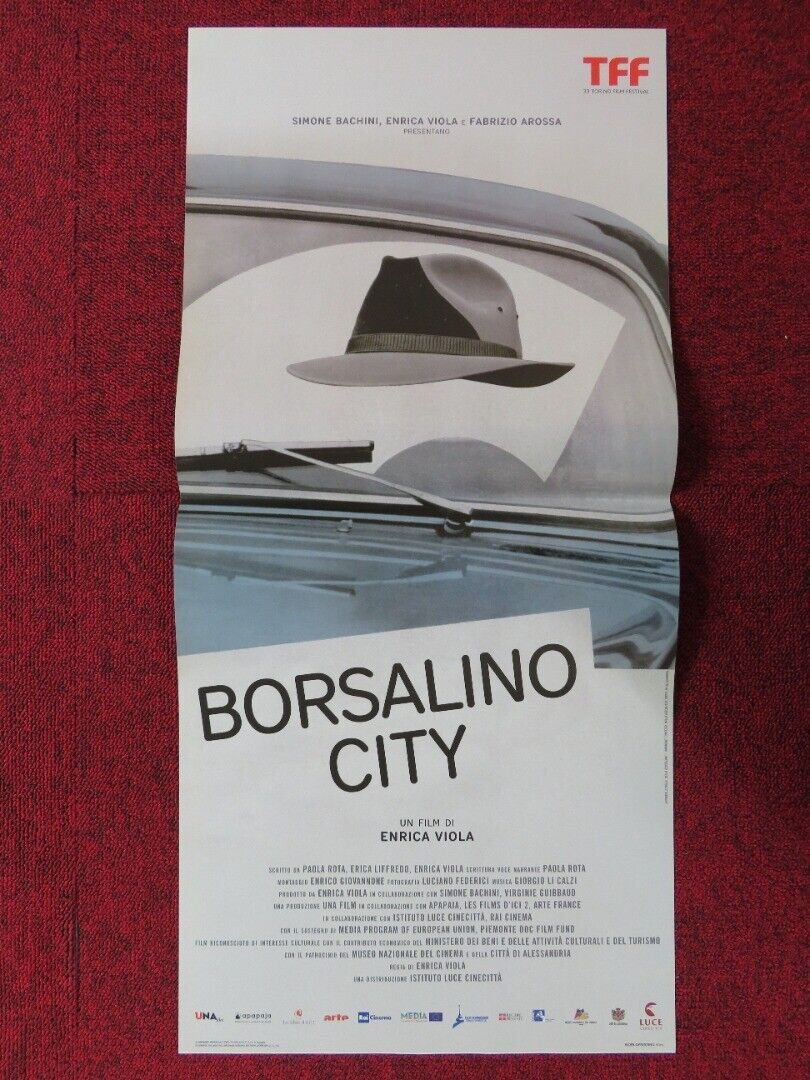 BORSALINO ITALIAN LOCANDINA (26.5"x13") POSTER  SIMONE BACHINI 2016