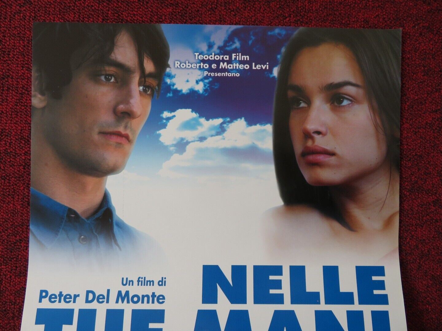 NELLE TUE MANI ITALIAN LOCANDINA (26.5"x12.5") POSTER KASIA SMUTNIAK 2007