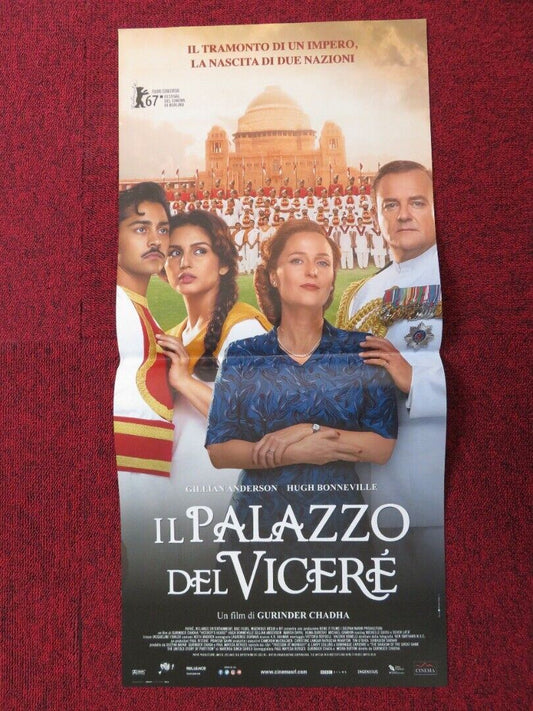 VICEROY'S HOUSE ITALIAN LOCANDINA (26.5"x12.5") POSTER GILLIAN ANDERSON 2017