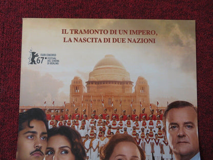 VICEROY'S HOUSE ITALIAN LOCANDINA (26.5"x12.5") POSTER GILLIAN ANDERSON 2017