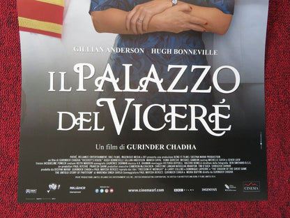 VICEROY'S HOUSE ITALIAN LOCANDINA (26.5"x12.5") POSTER GILLIAN ANDERSON 2017