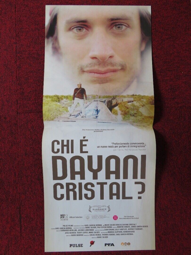 WHO IS DAYANI CRISTAL? ITALIAN LOCANDINA (27.5"x11.5") POSTER 2013