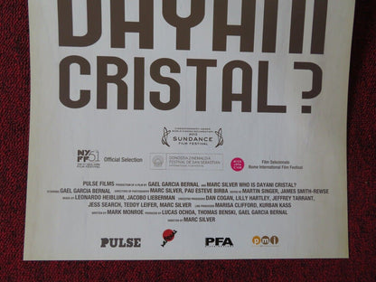 WHO IS DAYANI CRISTAL? ITALIAN LOCANDINA (27.5"x11.5") POSTER 2013