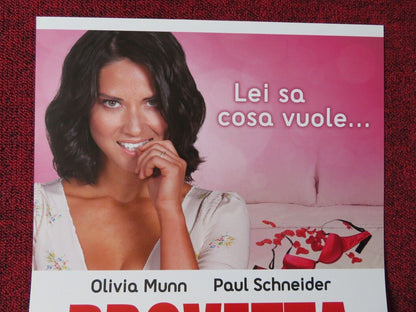 THE BABYMAKERS ITALIAN LOCANDINA (27"x12") POSTER OLIVIA MUNN 2012