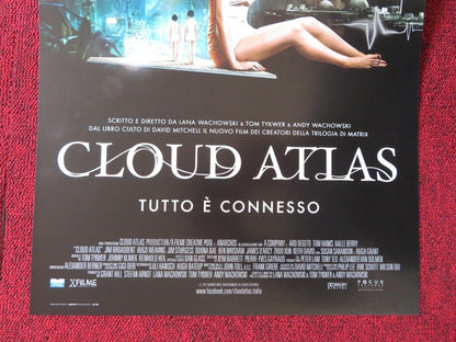 CLOUD ATLAS  ITALIAN LOCANDINA (26.5"x12.5") POSTER TOM HANKS HALLE BERRY 2012