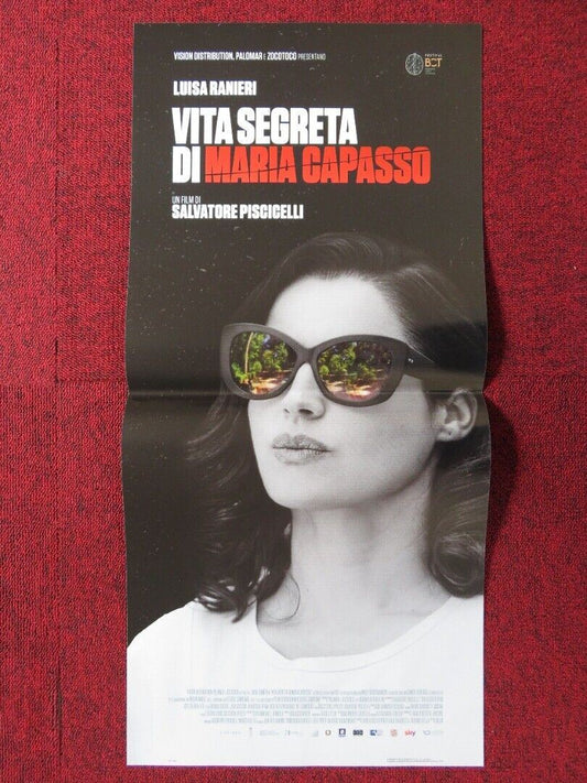 VITA SEGRETA DI MARIA CAPASSO ITALIAN LOCANDINA (26.5"x12.5") POSTER RANIERI '19