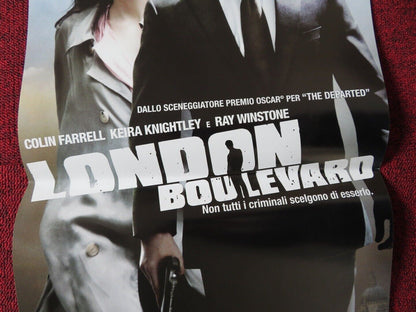 LONDON BOULEVARD  ITALIAN LOCANDINA (26.5"x12.5") POSTER COLIN FARRELL 2010