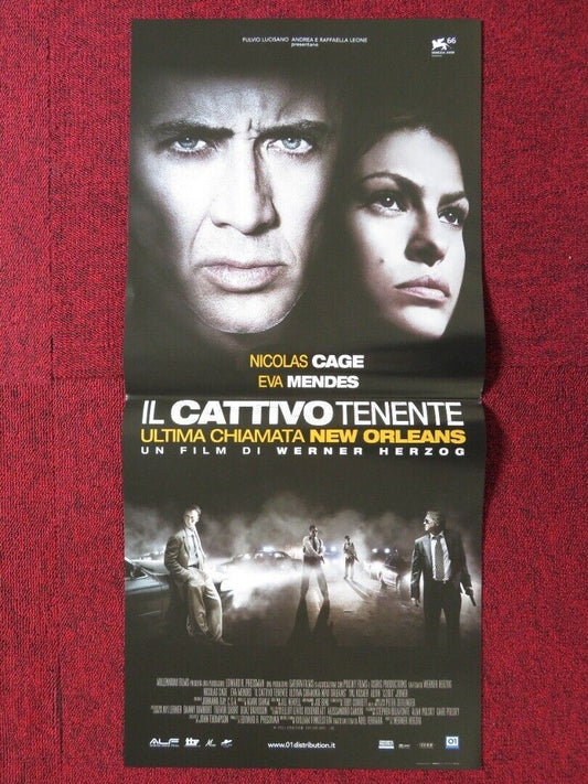 BAD LIEUTENANT: PORT OF CALL NEW ORLEANS ITALIAN LOCANDINA (26.5"x12.5") POSTER