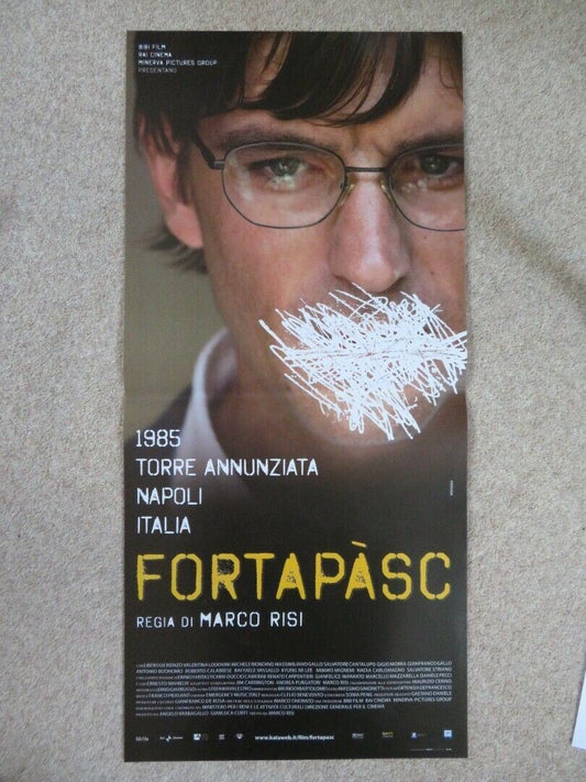 FORTAPASC  ITALIAN LOCANDINA (26.5"x12.5") POSTER MARCO RISI  2009