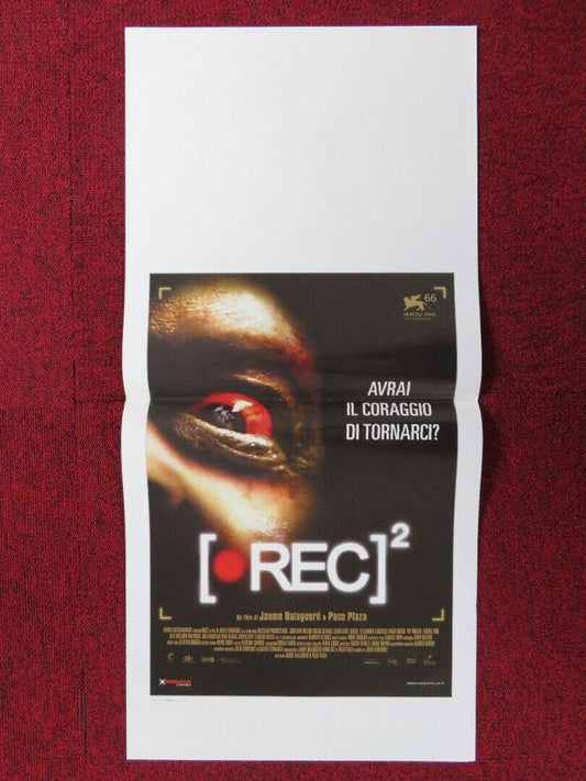 REC 2  ITALIAN LOCANDINA (27.5"x13") POSTER OSCAR ZAFRA JOHNATHAN D MELLOR '09