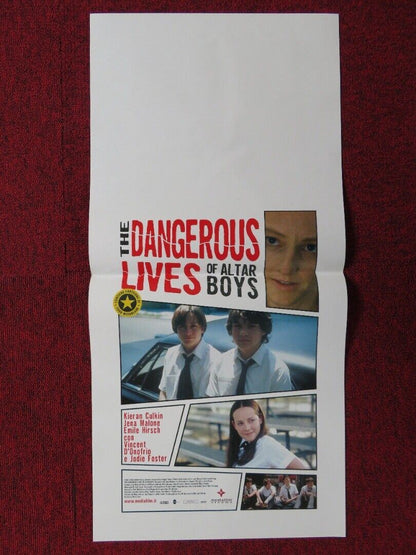 THE DANGEROUS LIVES OF ALTER BOYS  ITALIAN LOCANDINA (27.5"x13") POSTER 2002