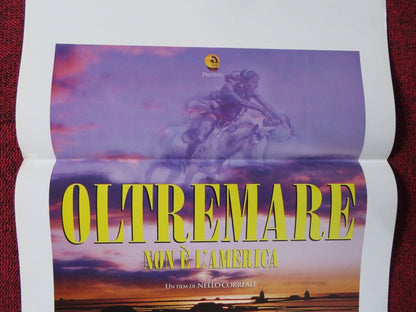 OLTREMARE  ITALIAN LOCANDINA (27.5"x13") POSTER MARCO BONINI TIZIANA LODATO 1999