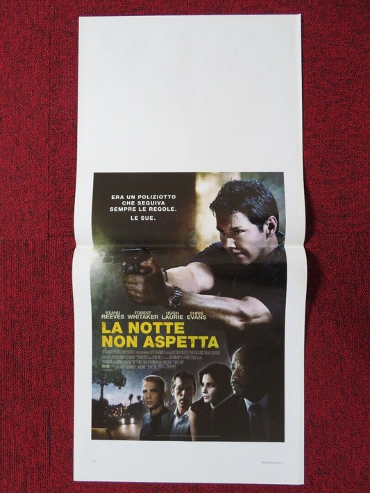 STREET KINGS ITALIAN LOCANDINA (27.5"x13") POSTER KEANU REEVES F WHITAKER 2008