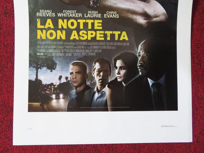 STREET KINGS ITALIAN LOCANDINA (27.5"x13") POSTER KEANU REEVES F WHITAKER 2008