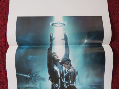 TRON LEGACY  ITALIAN LOCANDINA (27.5"x13") POSTER DISNEY JEFF BRIDGES 2010