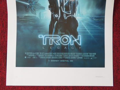 TRON LEGACY  ITALIAN LOCANDINA (27.5"x13") POSTER DISNEY JEFF BRIDGES 2010