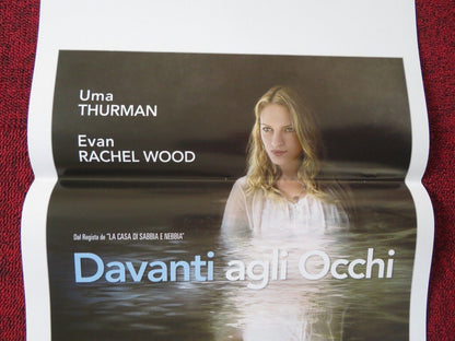 THE LIFE BEFORE HER EYES ITALIAN LOCANDINA (26.5"x12.5") POSTER UMA THURMAN 2008