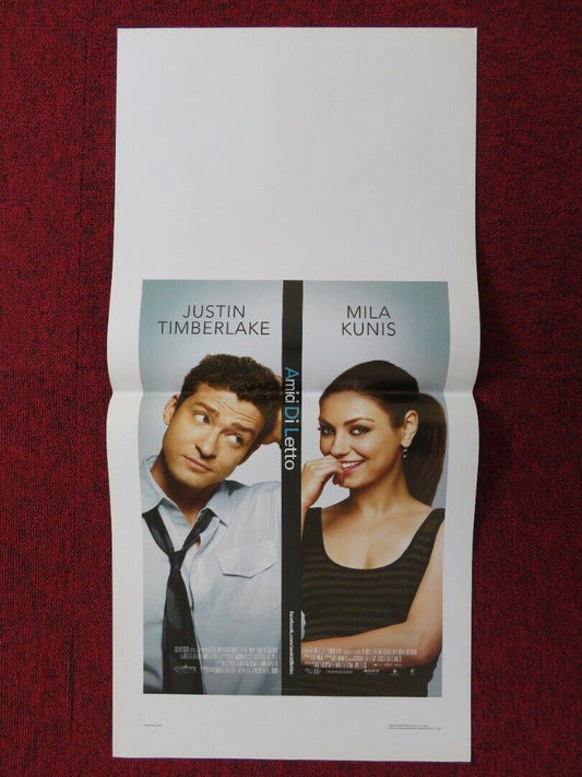 FRIENDS WITH BENEFITS ITALIAN LOCANDINA (27.5"x13") POSTER JUSTIN TIMBERLAKE '11