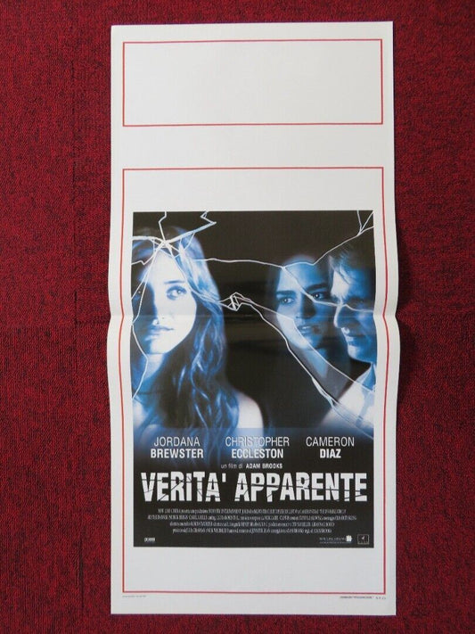 THE INVISIBLE CIRCUS  ITALIAN LOCANDINA (27.5"x13") POSTER CAMERON DIAZ 2002