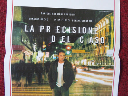 LA PRECISIONE DEL CASO ITALIAN LOCANDINA (27.5"x13") POSTER RINALDO ROCCO 2001