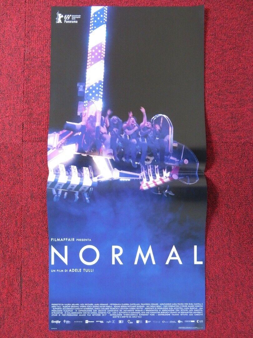 NORMAL ITALIAN LOCANDINA (26.5"x12.5") POSTER ADELE TULLI 2019