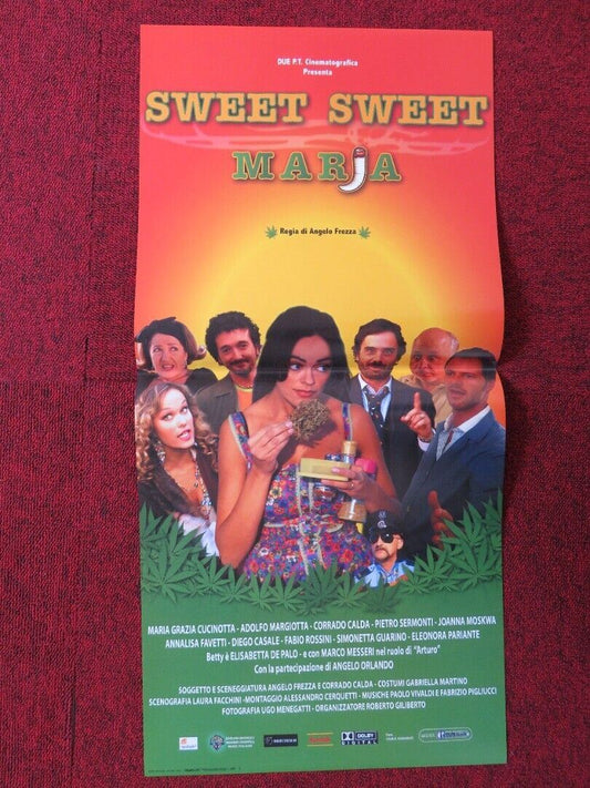 SWEET SWEET MARJA ITALIAN LOCANDINA (26"x12.5") POSTER MARIA GRAZIA 2007