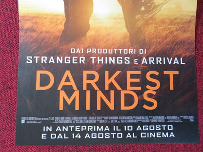 DARKEST MINDS  ITALIAN LOCANDINA (27"x13") POSTER AMANDLA STENBERG 2018