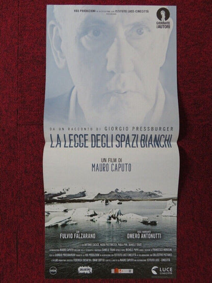 LA LEGGE DEGLI SPAZI BIANCHI  ITALIAN LOCANDINA (26.5"x12.5") POSTER 2019