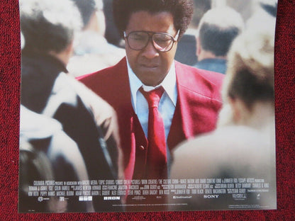 ROMAN J. ISRAEL, ESQ. ITALIAN LOCANDINA (26.5"x12.5") POSTER D WASHINGTON 2017