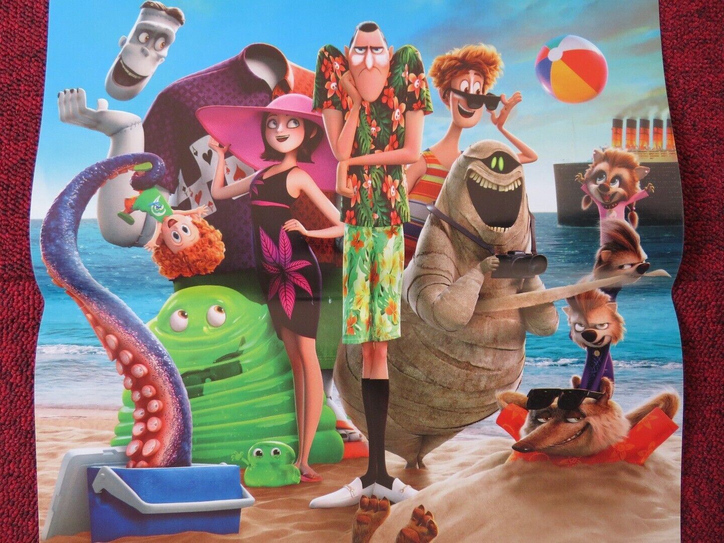 HOTEL TRANSYLVANIA 3: SUMMER VACATION ITALIAN LOCANDINA (27"x12.5") POSTER 2018