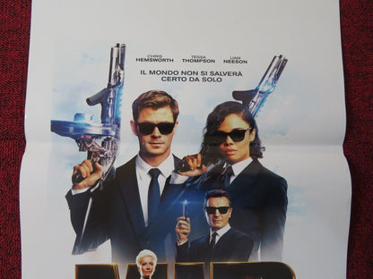 MIB INTERNATIONAL ITALIAN LOCANDINA (27.5"x13") POSTER CHRIS HEMSWORTH 2019