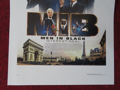 MIB INTERNATIONAL ITALIAN LOCANDINA (27.5"x13") POSTER CHRIS HEMSWORTH 2019