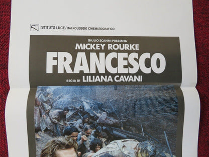 FRANCESCO  ITALIAN LOCANDINA (27.5"x13") POSTER HELENA BONHAM CARTER 1989