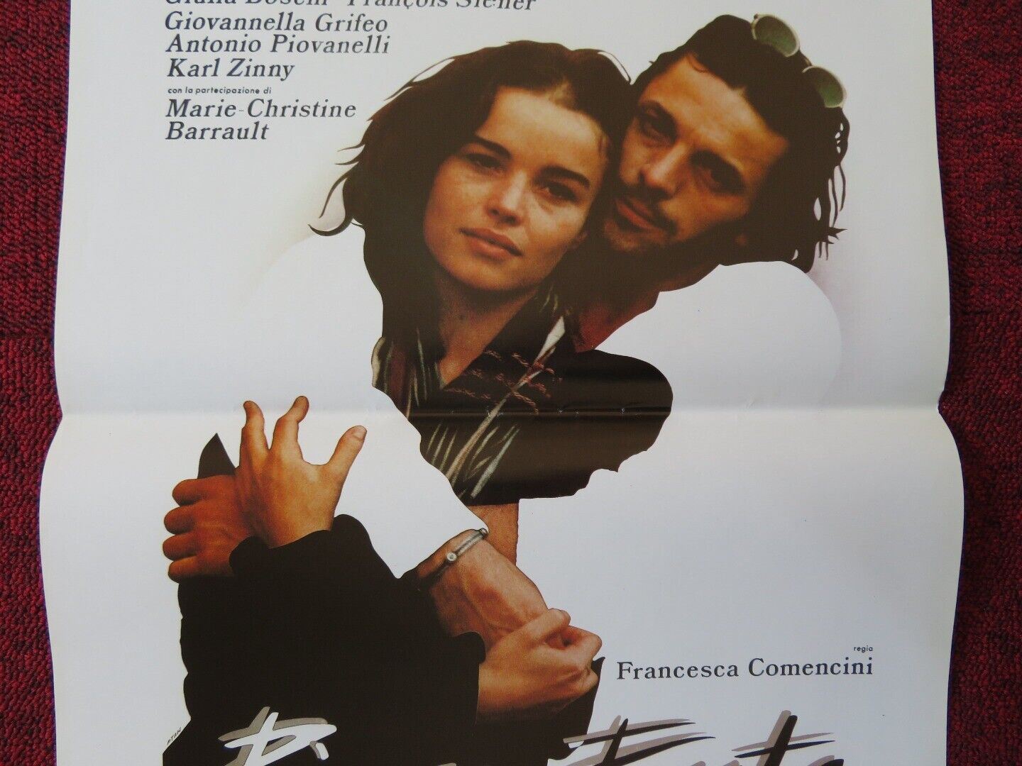 PIANOFORTE  ITALIAN LOCANDINA (27.5"x13") POSTER FRANCESCA COMENCINI 1984