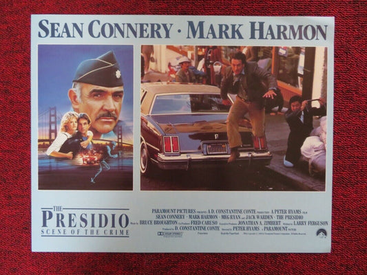 THE PRESIDIO  - C US LOBBY CARD SEAN CONNERY MARK HARMON 1988