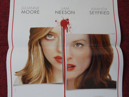 CHLOE ITALIAN LOCANDINA (27.5"x13") POSTER JULIANNE MOORE LIAM NEESON 2010