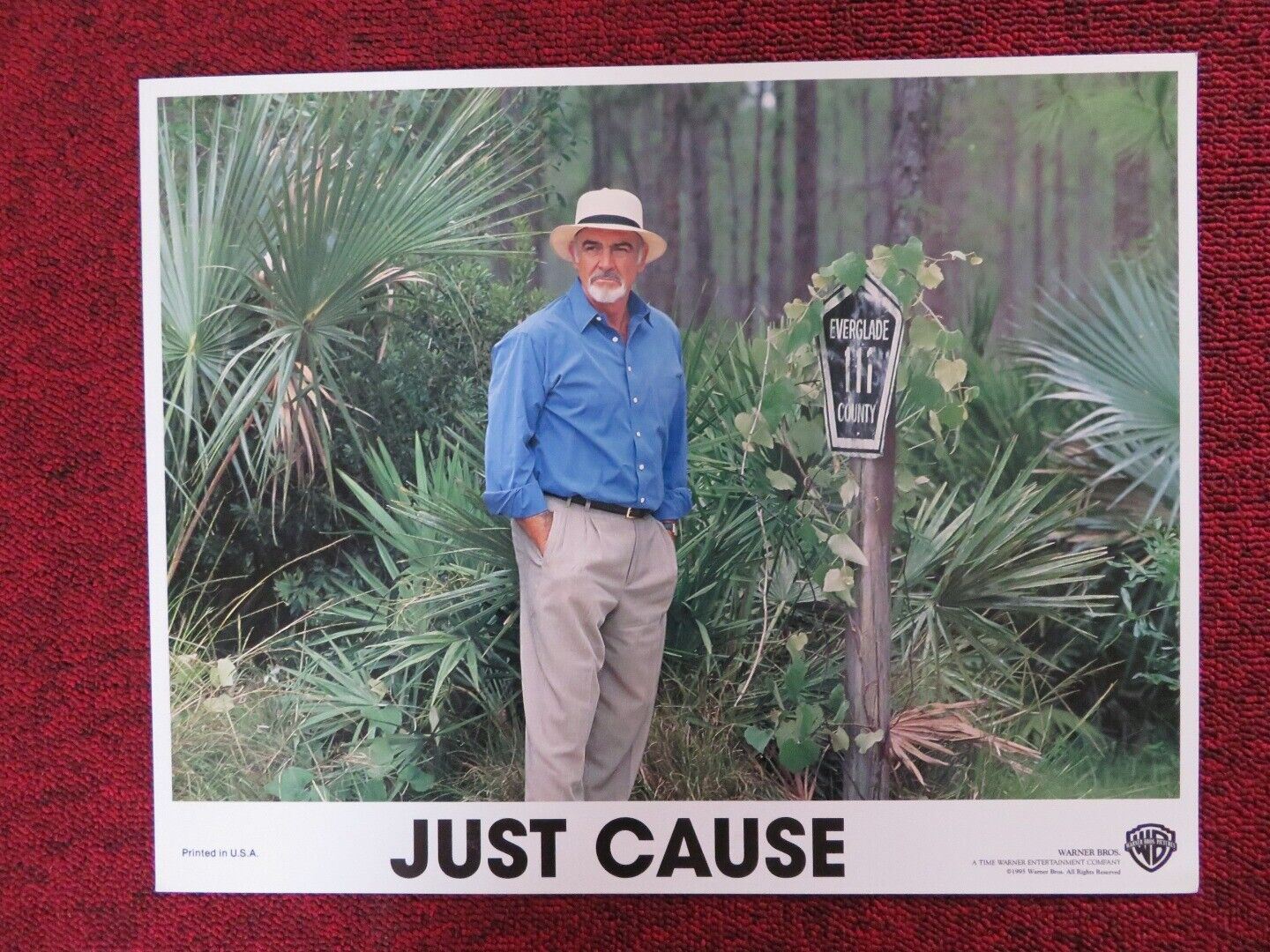 JUST CAUSE - B US LOBBY CARD SEAN CONNERY 1995