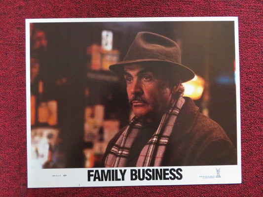 FAMILY BUSINESS - 3 US LOBBY CARD SEAN CONNERY 1989