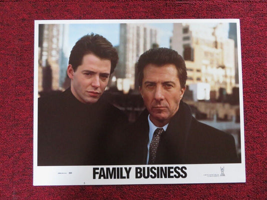 FAMILY BUSINESS - 5 US LOBBY CARD MATTHEW BRODERICK DUSTIN HOFFMAN 1989