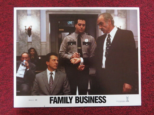 FAMILY BUSINESS - 6 US LOBBY CARD SEAN CONNERY DUSTIN HOFFMAN 1989