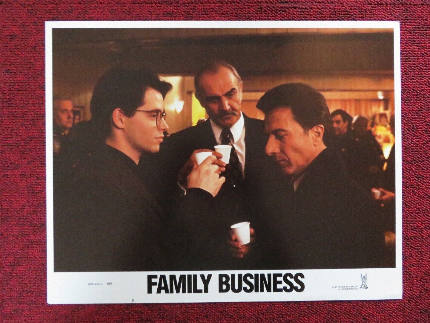 FAMILY BUSINESS - 8 US LOBBY CARD S. CONNERY D. HOFFMAN M. BRODERICK 1989