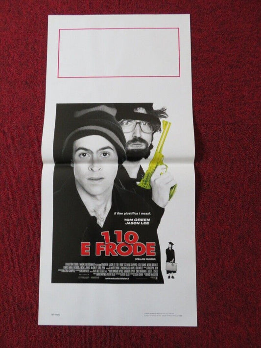 STEALING HARVARD ITALIAN LOCANDINA (27.5"x13") POSTER TOM GREEN JASON LEE 2002